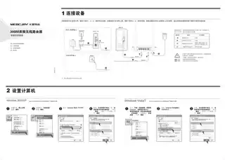 mercury水星MW1515R V1 快速安装指南
